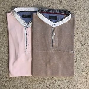 ⛔️SOLD⛔️ BUNDLE OF 2 PCS. Zara Mandarin Collar